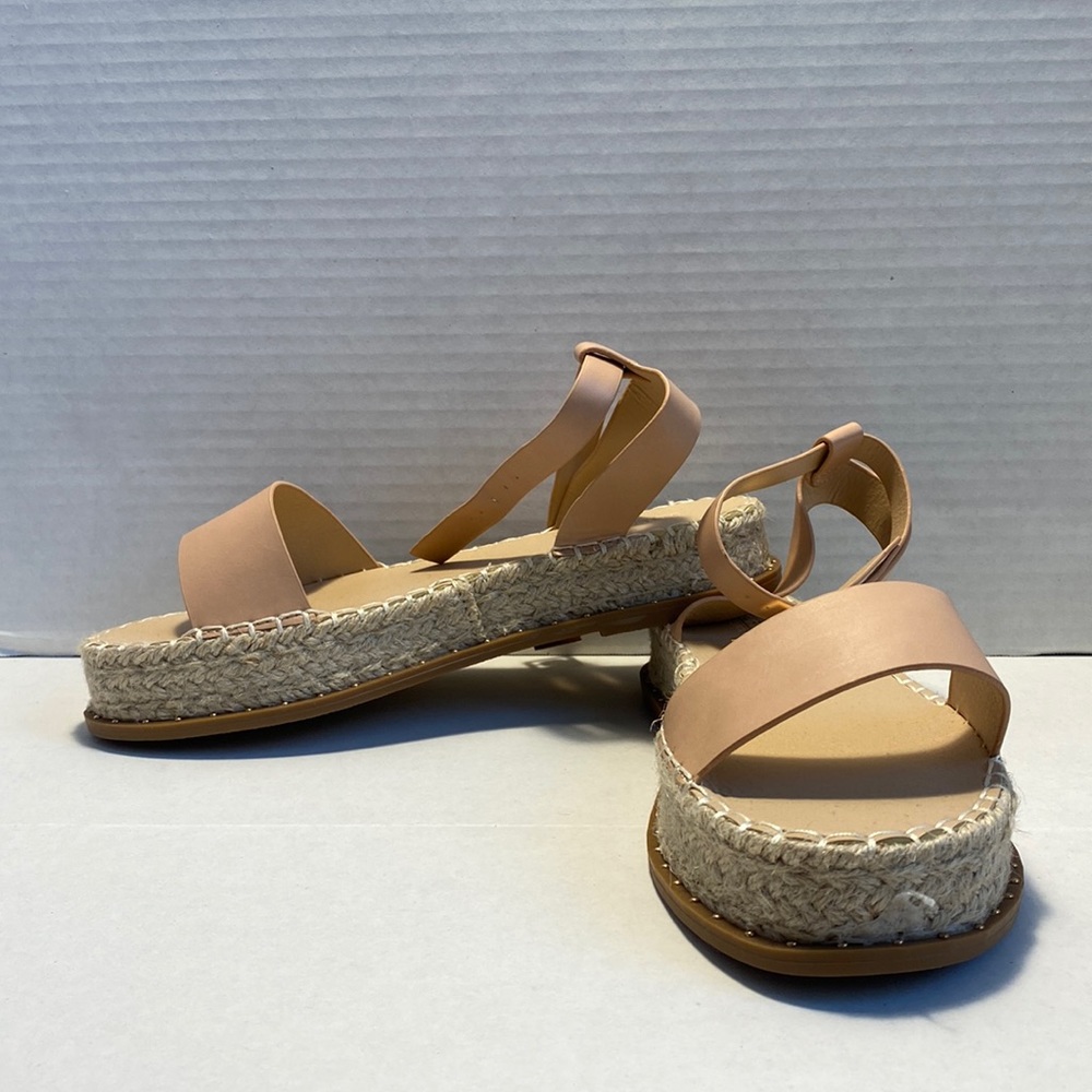 ASOS, Wedge Sandals, Size 8 (US), Size 38 (EU), Cream/beige